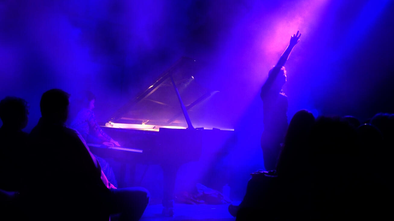 Performing live in London